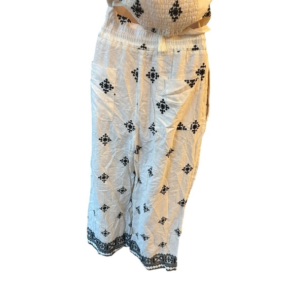 ▶️ House of Harlow ◀️ Linen Pants and Halter Set. Medium - Picture 9 of 17